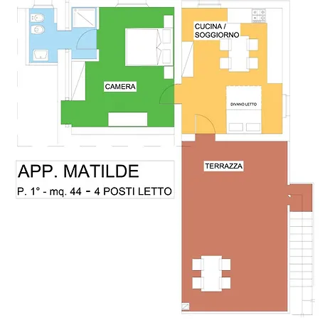 Casale Civetta Apartmán *